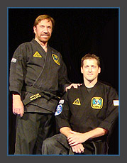Steve Brown with Chuck Norris